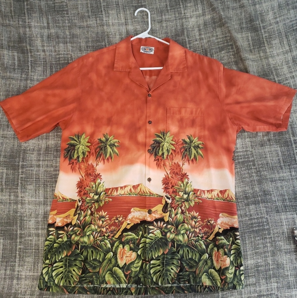 Pacific Legend Hawaii Button up Shirt. XL
